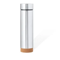 Gift Campaign Thermos in acciaio inox con base in sughero ed infusore da 470 ml><noscript><img width=