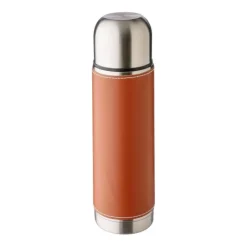 Gift Campaign Thermos in acciaio inox con custodia in pelle removibile da 400 ml></noscript> Thermos Personalizzati
