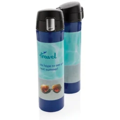 Gift Campaign Thermos in acciaio inox RCS con tappo a pressione 450ml Eco Exclusive></noscript> Gadget Ecologici|Thermos Personalizzati