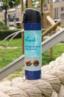 Gift Campaign Thermos in acciaio inox RCS con tappo a pressione 450ml Eco Exclusive></noscript> Gadget Ecologici|Thermos Personalizzati