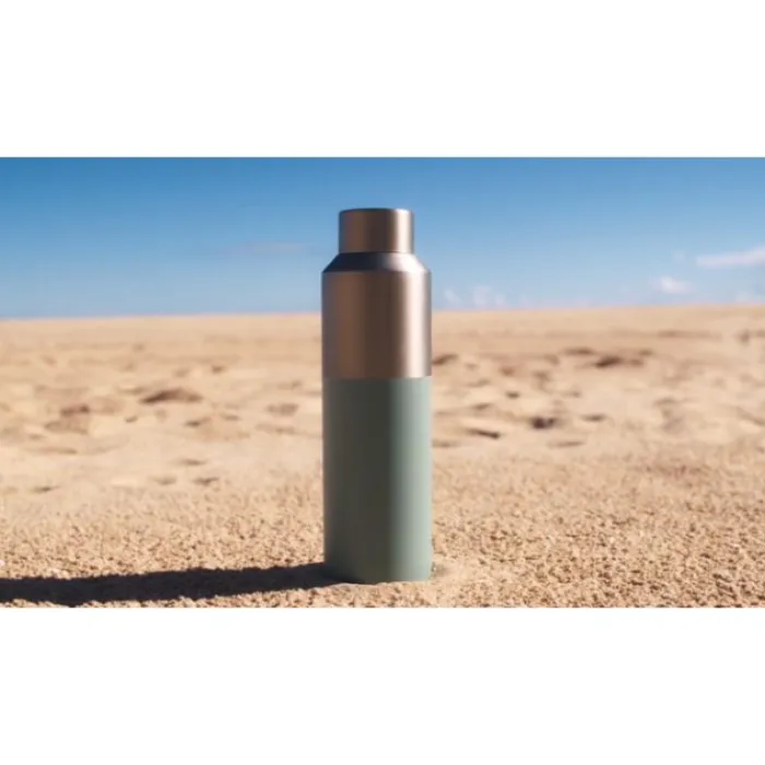 Gift Campaign Thermos in acciaio riciclato con tappo anti perdita da 600ml> Borracce Termiche|Borracce Di Metallo