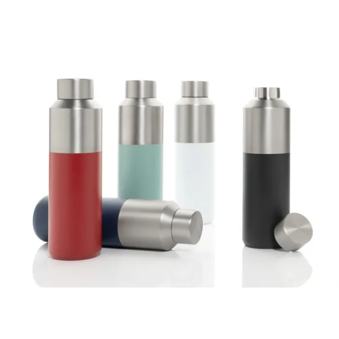 Gift Campaign Thermos in acciaio riciclato con tappo anti perdita da 600ml> Borracce Termiche|Borracce Di Metallo