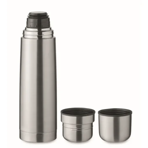 Gift Campaign Thermos 750ml in acciaio inox riciclato con 2 tazze da 150 e 125 ml> Thermos Personalizzati