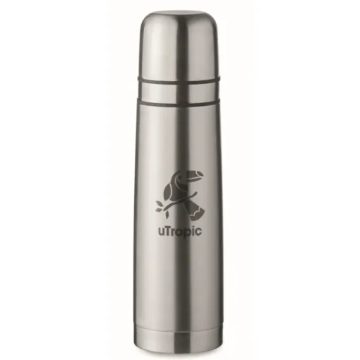 Gift Campaign Thermos 750ml in acciaio inox riciclato con 2 tazze da 150 e 125 ml> Thermos Personalizzati