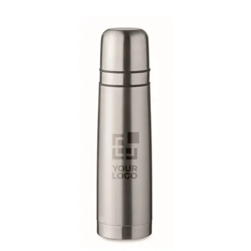 Gift Campaign Thermos 750ml in acciaio inox riciclato con 2 tazze da 150 e 125 ml> Thermos Personalizzati