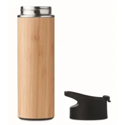 Gift Campaign Thermos personalizzabili in acciaio e bambù 450ml Tea Travel></noscript> Thermos Personalizzati