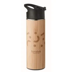 Gift Campaign Thermos personalizzabili in acciaio e bambù 450ml Tea Travel></noscript> Thermos Personalizzati
