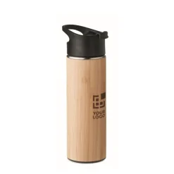 Gift Campaign Thermos personalizzabili in acciaio e bambù 450ml Tea Travel></noscript> Thermos Personalizzati