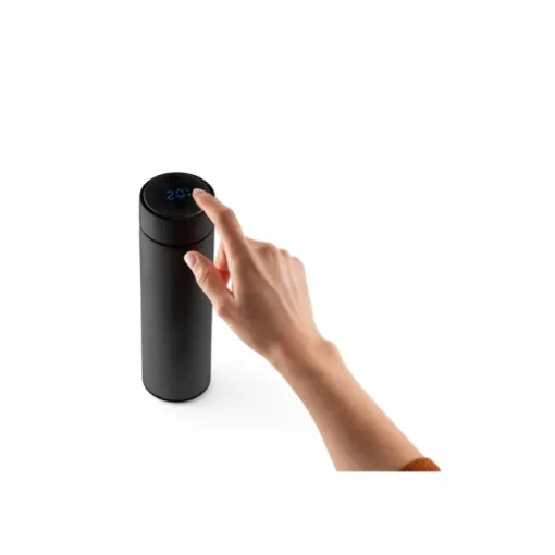 Gift Campaign Thermos personalizzati con termometro touch a LED sul tappo 470ml Touch> Thermos Personalizzati