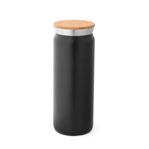 Gift Campaign Thermos promozionali a doppia parete con tappo in sughero 600ml Design> Thermos Personalizzati