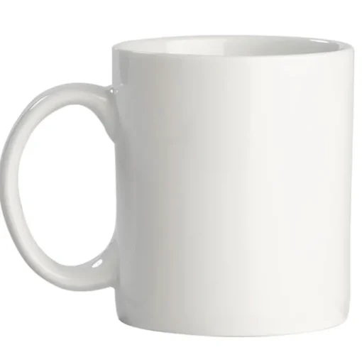 Gift Campaign Tipica tazza bianca di porcellana prodotta in Europa da 300ml> Tazze Mug