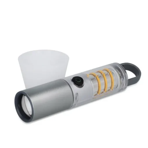 Gift Campaign Torcia in alluminio riciclato a LED con funzione zoom> Torce