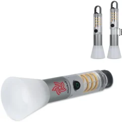 Gift Campaign Torcia in alluminio riciclato a LED con funzione zoom></noscript> Torce