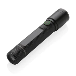 Gift Campaign Torcia in alluminio riciclato con 5 modalità di luce e portata di 100m><noscript><img width=