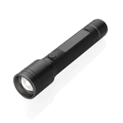 Gift Campaign Torcia in alluminio riciclato con 5 modalità di luce e portata di 500m></noscript> Torce