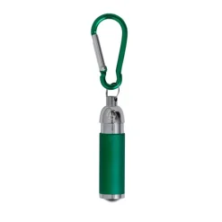 Gift Campaign Torcia in alluminio riciclato con 1 LED con moschettone colorato></noscript> Torce