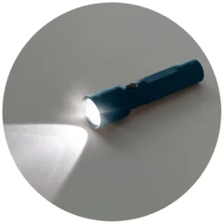 Gift Campaign Torcia leggera con luci LED da 3W in alluminio e batterie incluse></noscript> Torce