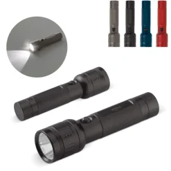 Gift Campaign Torcia leggera con luci LED da 3W in alluminio e batterie incluse></noscript> Torce