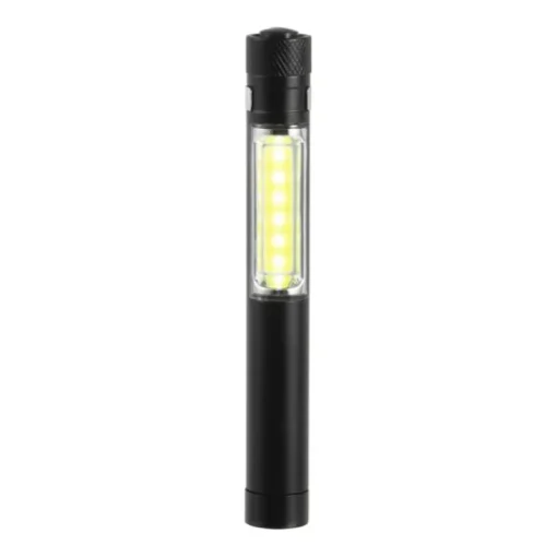 Gift Campaign Torcia personalizzabile con luce COB, magnete e clip in metallo> Torce