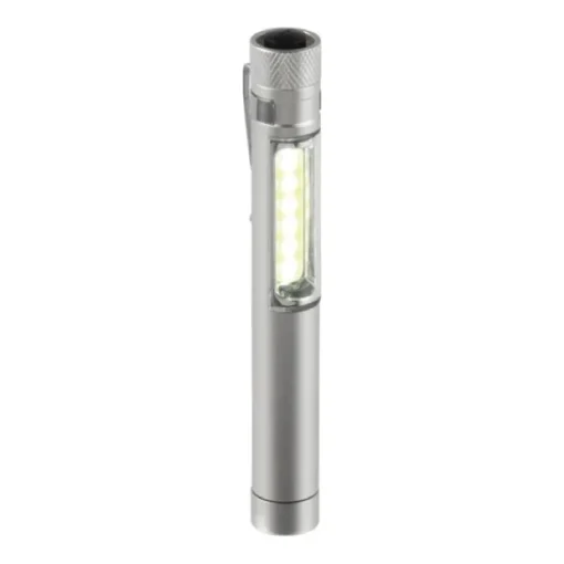Gift Campaign Torcia personalizzabile con luce COB, magnete e clip in metallo> Torce