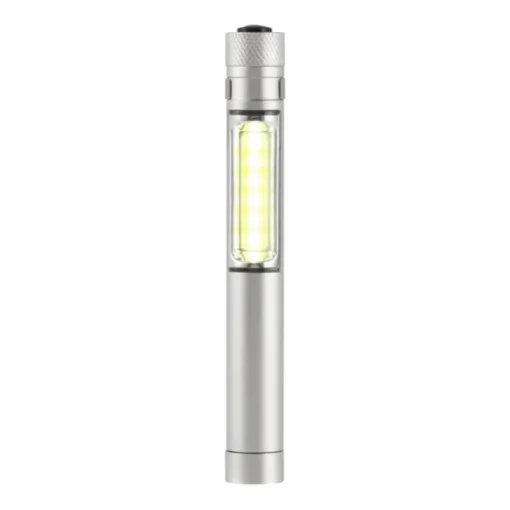 Gift Campaign Torcia personalizzabile con luce COB, magnete e clip in metallo> Torce