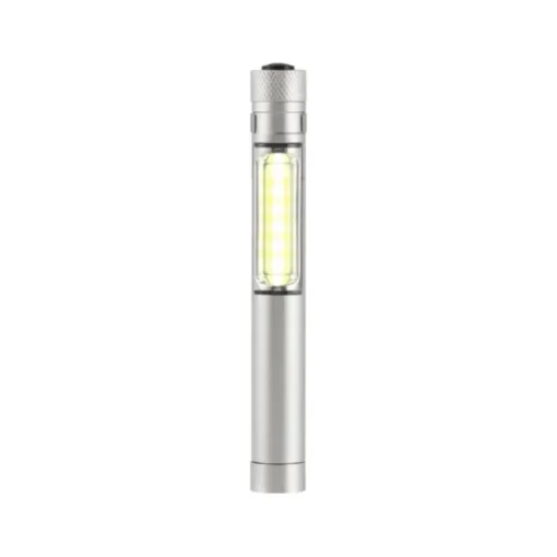 Gift Campaign Torcia personalizzabile con luce COB, magnete e clip in metallo> Torce
