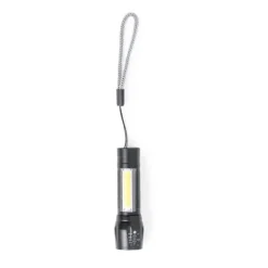 Gift Campaign Torcia ricaricabile con 1 luce LED e 10 luci COB sul manico><noscript><img width=