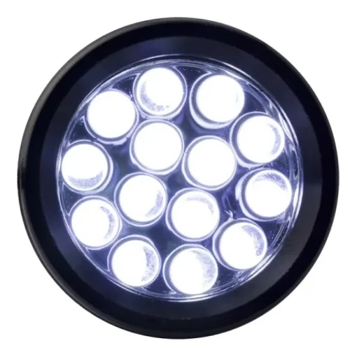 Gift Campaign Torcia tascabile con 14 luci a Led personalizzata e laccetto da polso> Torce|Gadget Per Auto