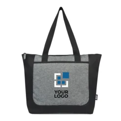 Gift Campaign Tote bag da personalizzare bicolore con zip e tasca Tote DuoTone></noscript> Gadget Ecologici|Tote Bag Personalizzate