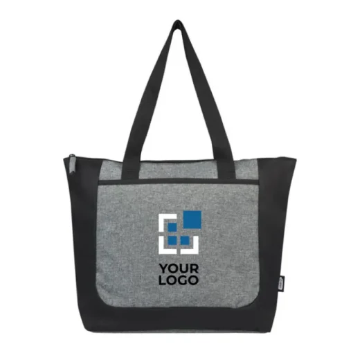 Gift Campaign Tote bag da personalizzare bicolore con zip e tasca Tote DuoTone> Gadget Ecologici|Tote Bag Personalizzate