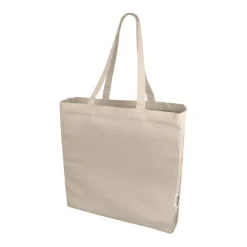 Gift Campaign Tote bag in cotone riciclato GRS da 220 g/m2 con manici da 30cm> Borse Per La Spesa|Shopper In Cotone Personalizzate