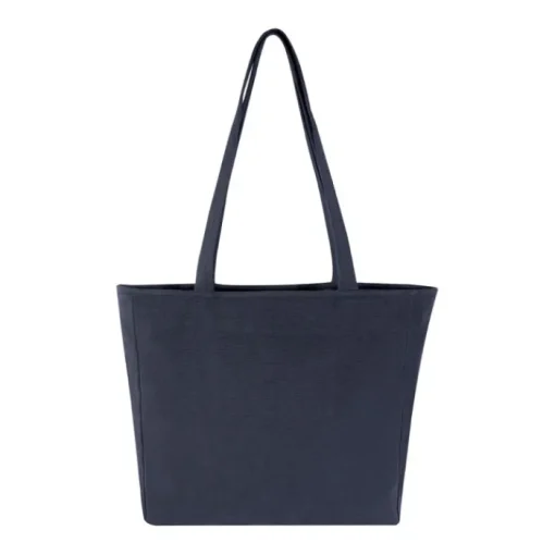 Gift Campaign Tote bag XL con cerniera e tasca in cotone riciclato da 500 g/m2> Borse Per La Spesa|Tote Bag Personalizzate
