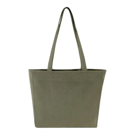 Gift Campaign Tote bag XL con cerniera e tasca in cotone riciclato da 500 g/m2> Borse Per La Spesa|Tote Bag Personalizzate