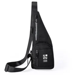 Gift Campaign Tracolla con molteplici tasche organizzative in poliestere 300D></noscript> Borse Da Viaggio