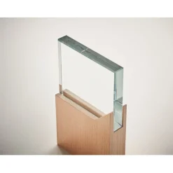 Gift Campaign Trofeo personalizzato in cristallo con base in Commemorative></noscript> Medaglie E Trofei|Gadget Per Eventi Sportivi