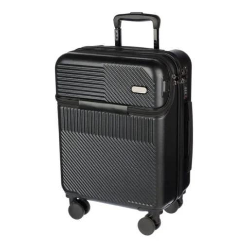 Gift Campaign Trolley in ABS con tasca frontale per pc, lucchetto e attacco USB> Valigie E Trolley
