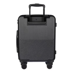 Gift Campaign Trolley in ABS con tasca frontale per pc, lucchetto e attacco USB></noscript> Valigie E Trolley