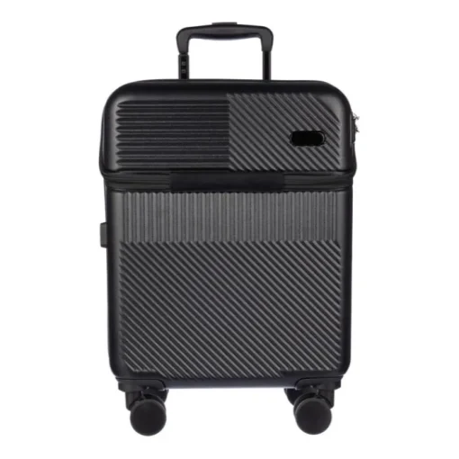 Gift Campaign Trolley in ABS con tasca frontale per pc, lucchetto e attacco USB> Valigie E Trolley