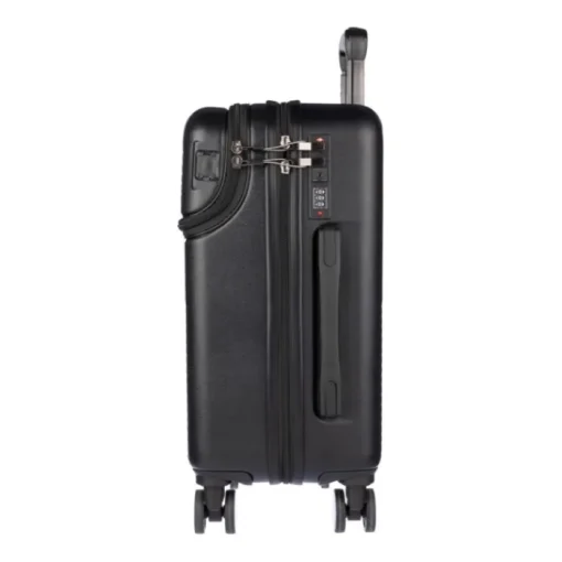 Gift Campaign Trolley in ABS con tasca frontale per pc, lucchetto e attacco USB> Valigie E Trolley