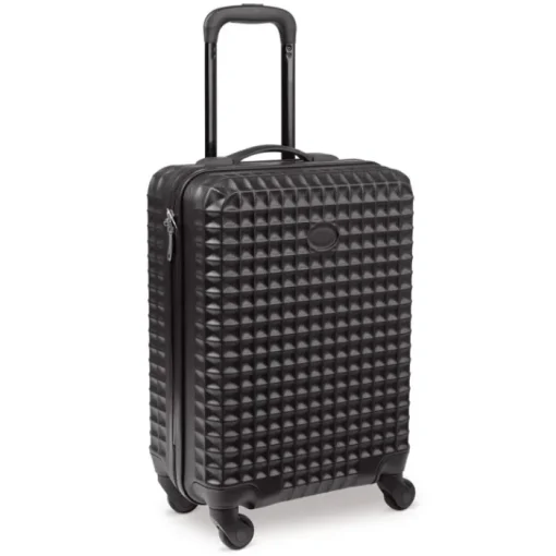 Gift Campaign Trolley in ABS testurizzato con 4 ruote e placca personalizzabile> Valigie E Trolley
