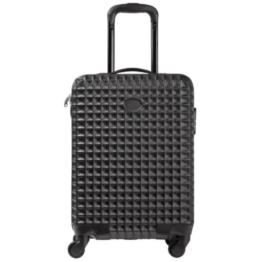 Gift Campaign Trolley in ABS testurizzato con 4 ruote e placca personalizzabile> Valigie E Trolley