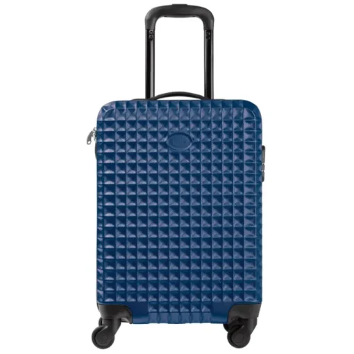 Gift Campaign Trolley in ABS testurizzato con 4 ruote e placca personalizzabile> Valigie E Trolley