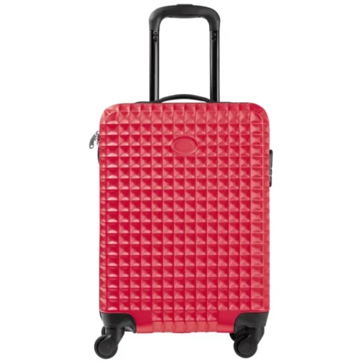 Gift Campaign Trolley in ABS testurizzato con 4 ruote e placca personalizzabile> Valigie E Trolley