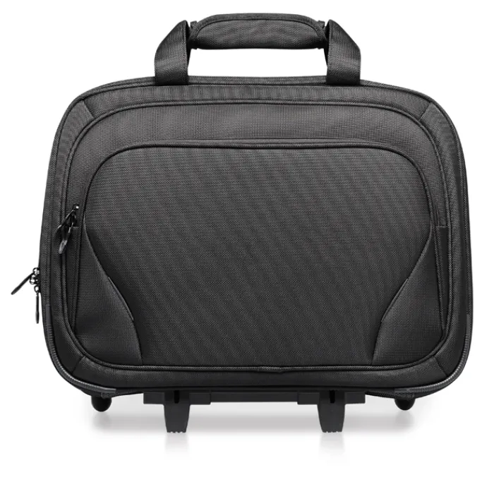 Gift Campaign Trolley personalizzati in poliestere con tasca per laptop 17'' Executive> Valigie E Trolley