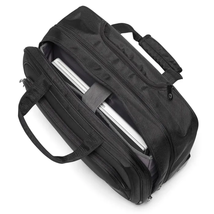 Gift Campaign Trolley personalizzati in poliestere con tasca per laptop 17'' Executive> Valigie E Trolley