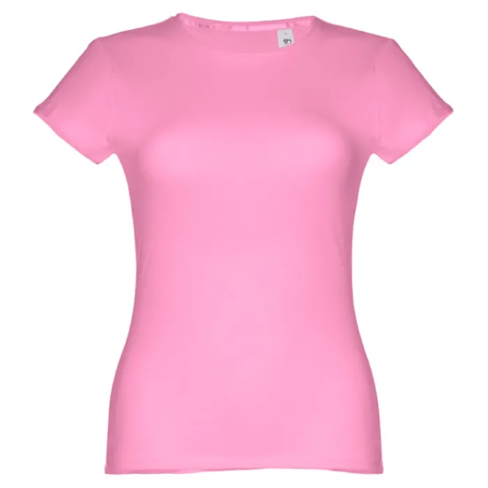 Gift Campaign T-shirt aderente da donna in jersey di cotone da 150 g/m2 THC Sofia> Gadget Per Parrucchieri|Magliette Personalizzate