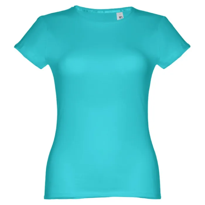 Gift Campaign T-shirt aderente da donna in jersey di cotone da 150 g/m2 THC Sofia> Gadget Per Parrucchieri|Magliette Personalizzate