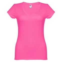 Gift Campaign T-shirt aderente da donna con scollo a V in cotone 150 g/m2 HC Athens> Magliette Personalizzate