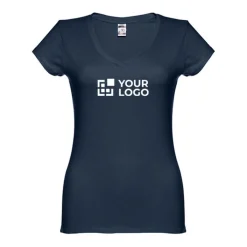 Gift Campaign T-shirt aderente da donna con scollo a V in cotone 150 g/m2 HC Athens></noscript> Magliette Personalizzate