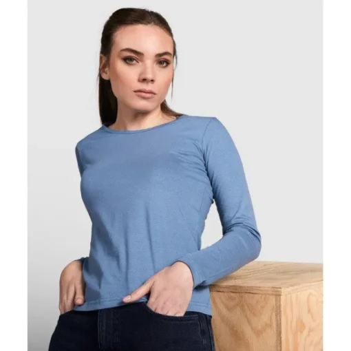 Gift Campaign T-shirt da donna a manica lunga in cotone 160 g/m2 Roly Direct Extreme> Magliette Personalizzate